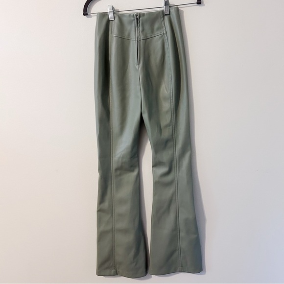 HP⭐️ We The Free Faux Leather Mint Green Pants - Picture 4 of 11